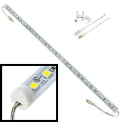 19.5in 30-LED Light Tube with 3-Chip LEDs - 573 Lumens for Motorcycle & Vehicle Lighting