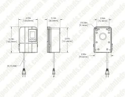 50W Low Voltage LED Landscape Transformer with Dusk-to-Dawn Timer - 12V AC Output for Outdoor Lighting -Nebo Sales Store lvt 50wa 12vac 2