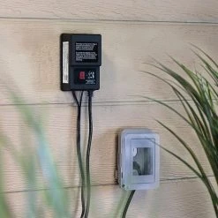 6-Pack LED Landscape Lighting Kit with Mini Post Top Path Lights & Low Voltage Transformer - Warm White -Nebo Sales Store lvt 60w 12vac mounted on exterior wall