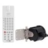 Merrytek Microwave Motion Sensor - 360° Detection, Remote Controlled, Reflector Mount, 120-277 VAC, Remote Included