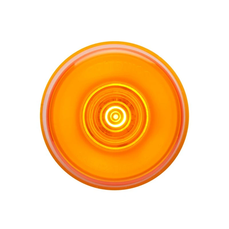 Optronics GloLight LED Clearance & Side Marker Light - 2" Round, Amber, 6 LEDs, Submersible - Commercial Truck & Trailer Lighting 4 Optronics GloLight LED Clearance & Side Marker Light - 2" Round, Amber, 6 LEDs, Submersible - Commercial Truck & Trailer Lighting - Image 4