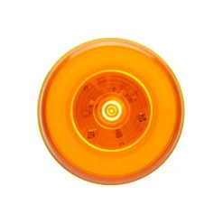 Optronics GloLight LED Clearance & Side Marker Light - 9 LEDs, 2-1/2" Round, Submersible, Amber/Red - Commercial Truck & Trailer Lighting -Nebo Sales Store mcl157abp on 1