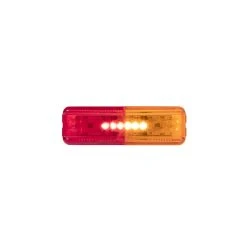 Thinline LED Trailer Fender Light - Submersible, 10 LEDs, Amber/Red - Durable Vehicle Lighting -Nebo Sales Store mcl65arbp on