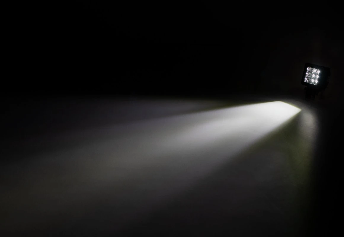 2.5" Square Mini LED Pod Light - 1,850 Lumens Spot Beam, 5700K, Single - Vehicle Lighting 4 2.5" Square Mini LED Pod Light - 1,850 Lumens Spot Beam, 5700K, Single - Vehicle Lighting - Image 4