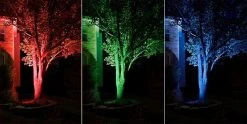 MR16 LED Landscape Light Bulb - 120° Beam - 35W Equivalent - 12VDC - 4000K Cool White - 6-Pack -Nebo Sales Store mr16 app rgb on side of tree