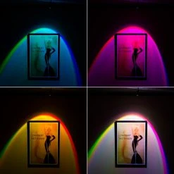 Color-Changing MR16 LED Bulb - 20W Equivalent - 12V AC/DC - RGB Spotlight Bulb - 3 Watt RGB - Remote Sold Separately -Nebo Sales Store mr16 rgb demo cmyk 1