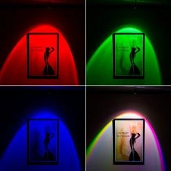 Color-Changing MR16 LED Bulb with Remote - 10W Equivalent, 12V AC/DC, RGB Spotlight, 80 Lumens, 3W RGB - Bi-Pin LED Bulb for Vehicles & Lighting -Nebo Sales Store mr16 rgb demo rgb