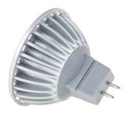 MR16 LED Landscape Light Bulb - 120° Beam - 35W Equivalent - 12VDC - 4000K Cool White - 6-Pack -Nebo Sales Store mr16 x5smd 30 back