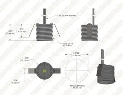 1W Round Mini Recessed LED Deck Light - Metal Trim, Glare Guard, 4000K Cool White, Single Pack 13 1W Round Mini Recessed LED Deck Light - Metal Trim, Glare Guard, 4000K Cool White, Single Pack -Nebo Sales Store mrlf 1nw assembly