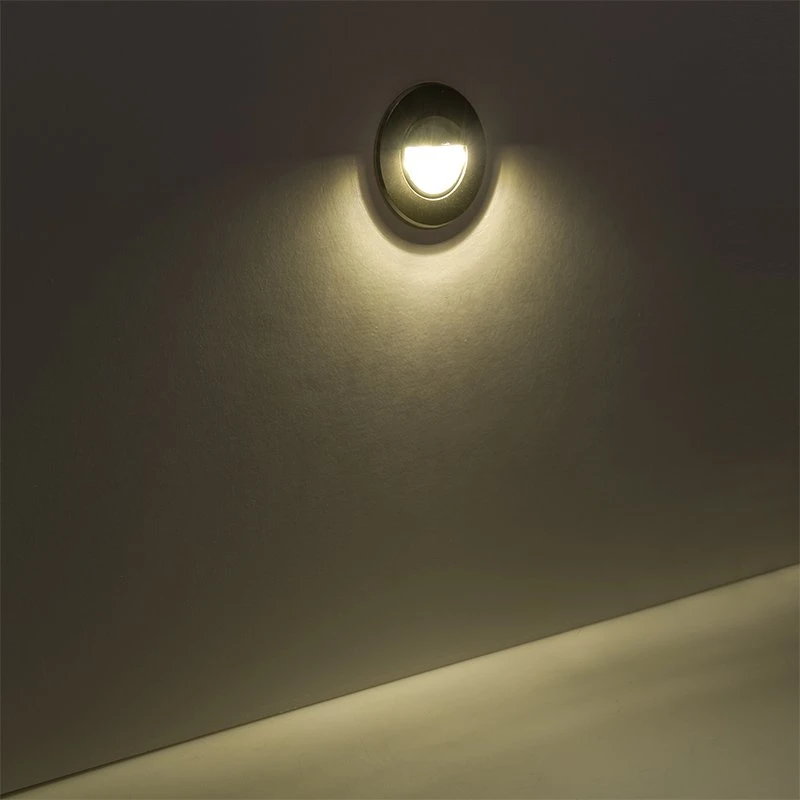 1W Round Mini Recessed LED Deck Light - Metal Trim, Glare Guard, 4000K Cool White, Single Pack 1 1W Round Mini Recessed LED Deck Light - Metal Trim, Glare Guard, 4000K Cool White, Single Pack