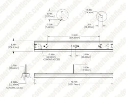 4ft LED Shop Light Fixture with Reflector - 4600 Lumens, 4000K/5000K, 2x18W T8 Tubes Included - Ideal for Residential, Garage, and Workshop Lighting -Nebo Sales Store mx452alt12024bkkdxw