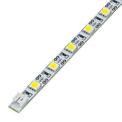Narrow Rigid LED Light Bar - 690 Lumens, High Power 3-Chip SMD LEDs, Natural White for Sign Lighting & Trade Show Booths