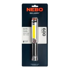 NEBO BIG LARRY 3 - 600 Lumens LED Work Light & Flashlight Combo, 6500K Cool White 10 NEBO BIG LARRY 3 - 600 Lumens LED Work Light & Flashlight Combo, 6500K Cool White -Nebo Sales Store neb flt 1041 big larry alkaline packaging white