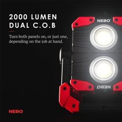 NEBO OMNI 2K - 2000 Lumen USB-C Rechargeable Omni-Directional LED Work Light | Portable & Bright 17 NEBO OMNI 2K - 2000 Lumen USB-C Rechargeable Omni-Directional LED Work Light | Portable & Bright -Nebo Sales Store neb wlt 0015 274omni2kwebgraphic