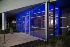 Neon LED Strip Lights - 5m Warm White Side Bend Neon Flex, IP65, 24V for Sign Lighting & Trade Show Booths -Nebo Sales Store nf b30 illuminating office entrance side angle