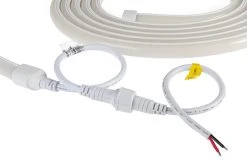 Green Neon LED Strip Lights - 5m IP65 Waterproof Flexible Top Bend Neon Flex for Signs & Trade Shows -Nebo Sales Store nftb x5m ends