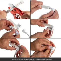 Neon LED Strip Lights - 5m Warm White Side Bend Neon Flex, IP65, 24V for Sign Lighting & Trade Show Booths -Nebo Sales Store nftb x5m how to connection 1