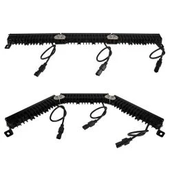 10" Modular Off-Road LED Light Bar - 45W, 4700 Lumens, Driving Beam for Trucks & SUVs -Nebo Sales Store orb10 17ws sp 3 combined complet