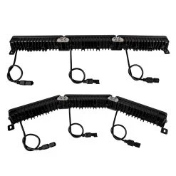 10" Dual Row Off-Road LED Light Bar - 42W Spot Beam, 3290 Lumens - Heavy Duty Vehicle Lighting -Nebo Sales Store orb10 42wd sp 3 connected