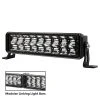 10" Dual Row Off-Road LED Light Bar - 42W Spot Beam, 3290 Lumens - Heavy Duty Vehicle Lighting