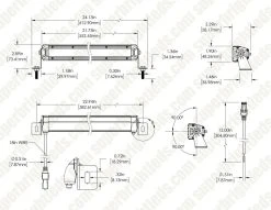 20" LED Light Bar - 7,200 Lumens Combination Beam - 5700K for Emergency & Service Vehicles 13 20" LED Light Bar - 7,200 Lumens Combination Beam - 5700K for Emergency & Service Vehicles -Nebo Sales Store orbu20 60ws cb