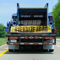 6" Oval LED Truck and Trailer Lights - Stop/Turn/Tail Lights with 3-Pin Connector - Flush Mount - 24 LEDs -Nebo Sales Store oversize load truck tail turn brake led lights highway