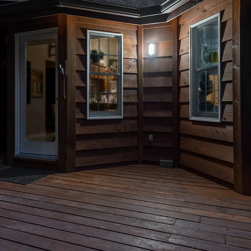 Bronze Integrated LED Bulkhead Light - 780 Lumens, 3000K/4000K - Indoor/Outdoor Wall Sconce 7 Bronze Integrated LED Bulkhead Light - 780 Lumens, 3000K/4000K - Indoor/Outdoor Wall Sconce - Image 7