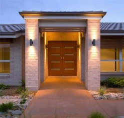 11" Black Round Cylinder LED Wall Sconce - Up/Down Light - 1400 Lumens, 3000K - Outdoor Wall Light 12 11" Black Round Cylinder LED Wall Sconce - Up/Down Light - 1400 Lumens, 3000K - Outdoor Wall Light -Nebo Sales Store owcr4u1035mvbz 7