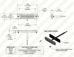 18W Red Low Profile Grille & Surface Mount LED Light Head - 4-Pack for Vehicles 24 18W Red Low Profile Grille & Surface Mount LED Light Head - 4-Pack for Vehicles -Nebo Sales Store p strb 1aw1801