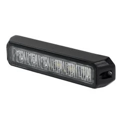 18W Green/White Grille & Surface Mount LED Strobe Light - High Visibility Warning Light for Vehicles