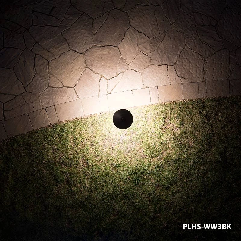 Adjustable Height Landscape LED Path Lights with Hammered Shade - 3 Watt Black Outdoor Lighting 6 Adjustable Height Landscape LED Path Lights with Hammered Shade - 3 Watt Black Outdoor Lighting - Image 6