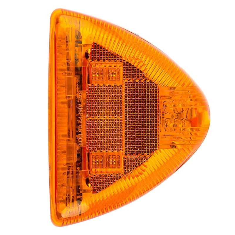 Triangle LED Turn Signal Light for Peterbilt 379 Trucks - 31 LEDs, Bullet Connector, Surface Mount - PBT-A31 4 Triangle LED Turn Signal Light for Peterbilt 379 Trucks - 31 LEDs, Bullet Connector, Surface Mount - PBT-A31 - Image 4