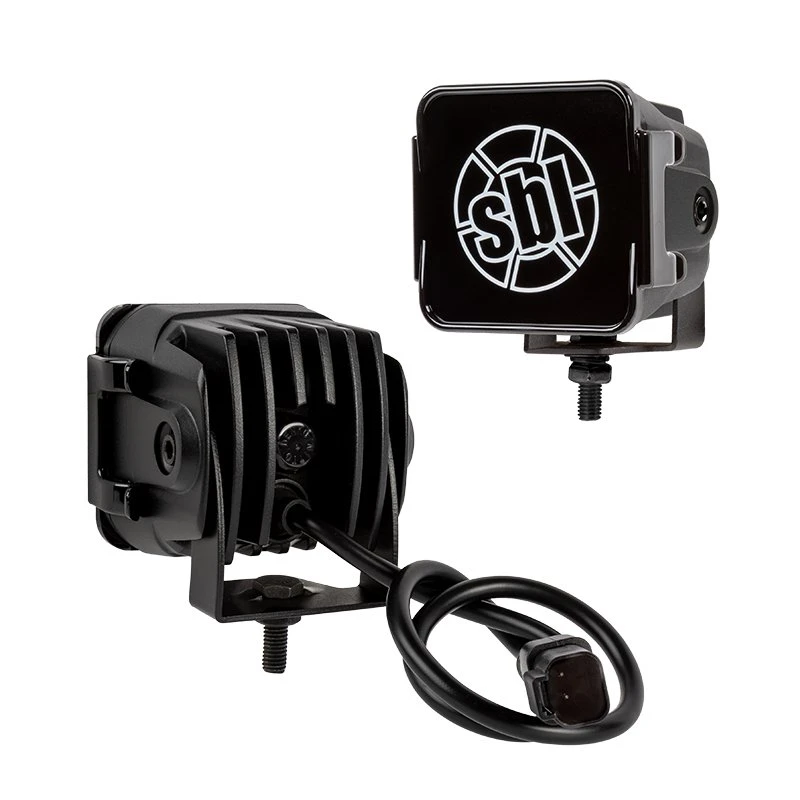 3” LED Pod Lights - 20W Square Off-Road Lights with Yellow Lens, 2,000 Lumens, Fog Beam - Single 4 3” LED Pod Lights - 20W Square Off-Road Lights with Yellow Lens, 2,000 Lumens, Fog Beam - Single - Image 4