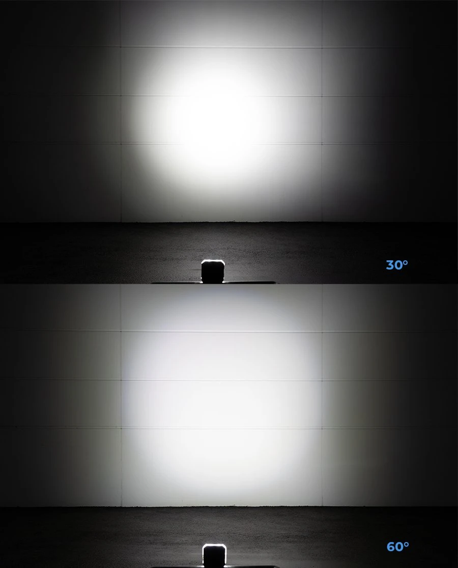 3" 40W Square LED Light Pod - 4,000 Lumens, 60-Degree Flood Beam for Off-Road & Emergency Vehicles 8 3" 40W Square LED Light Pod - 4,000 Lumens, 60-Degree Flood Beam for Off-Road & Emergency Vehicles - Image 8