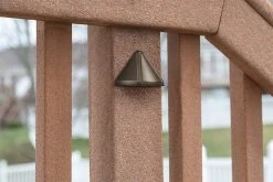 12V LED Deck Light - 300 Lumens - 3000K/4000K/5000K Color Options - Waterproof Landscape Lighting -Nebo Sales Store plastic rail 3