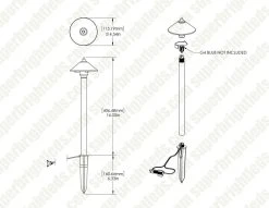 Smart Landscape LED Cone Shade Path Light with G4 RGBW Bulb - Alexa & Google Assistant Compatible 18 Smart Landscape LED Cone Shade Path Light with G4 RGBW Bulb - Alexa & Google Assistant Compatible -Nebo Sales Store plc f 2 11