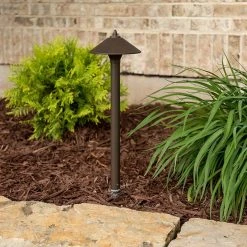 4-Pack Cool White LED Cone Shade Path Lights - Energy-Efficient Landscape Lighting Kit -Nebo Sales Store plc fapp close up glame 1