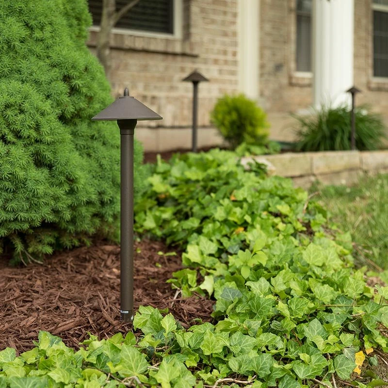 6 LED Spotlights & 4 Cone Shade Path Lights Kit with Stainless Steel Transformer - Natural White Landscape Lighting 5 6 LED Spotlights & 4 Cone Shade Path Lights Kit with Stainless Steel Transformer - Natural White Landscape Lighting - Image 5