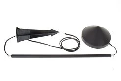 3W Landscape LED Path Lights with Offset Cone Shade - Energy-Efficient Outdoor Lighting 15 3W Landscape LED Path Lights with Offset Cone Shade - Energy-Efficient Outdoor Lighting -Nebo Sales Store plos x3x exploded view