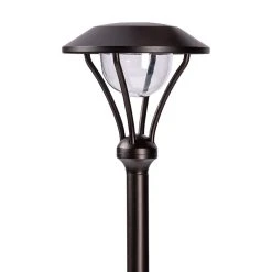 2W Warm White LED Landscape Path Lights with Mini Post Top Light Head - Energy-Efficient Outdoor Lighting