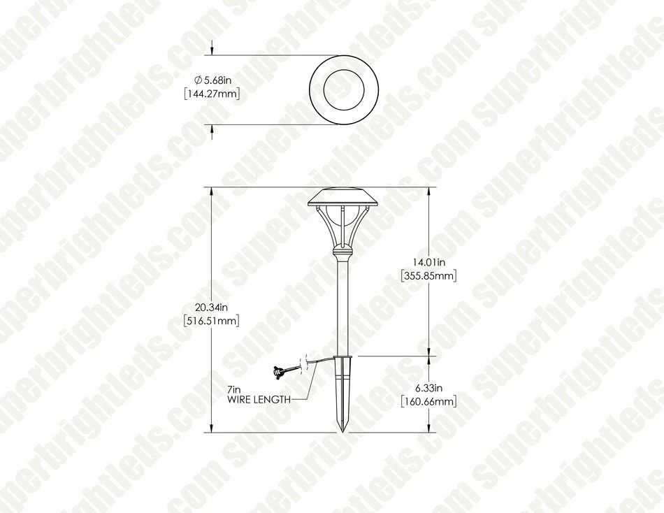 2W Warm White LED Landscape Path Lights with Mini Post Top Light Head - Energy-Efficient Outdoor Lighting 11 2W Warm White LED Landscape Path Lights with Mini Post Top Light Head - Energy-Efficient Outdoor Lighting - Image 11