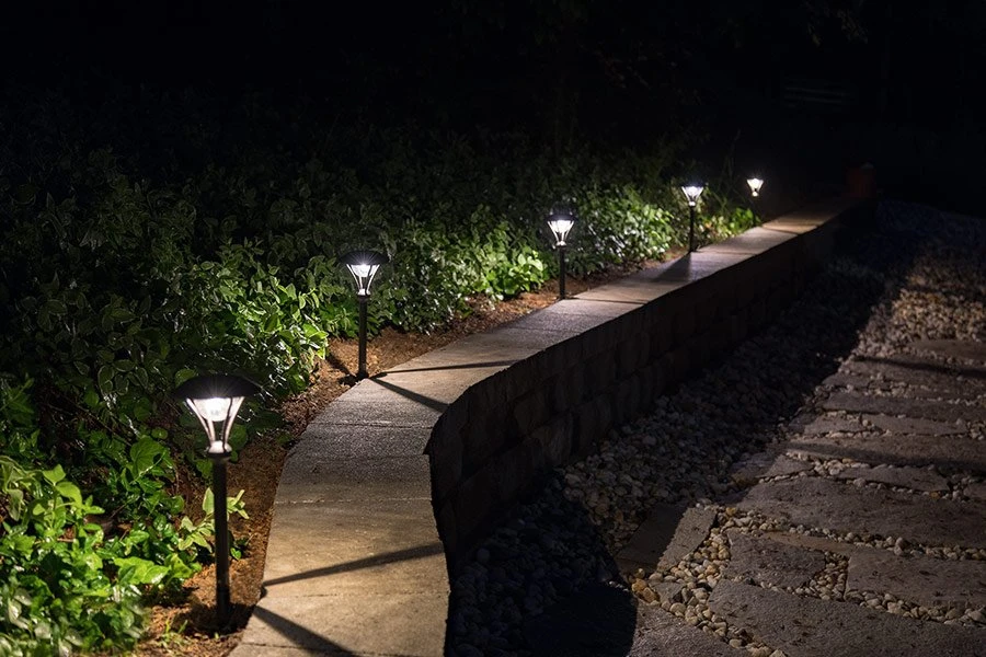 2W Warm White LED Landscape Path Lights with Mini Post Top Light Head - Energy-Efficient Outdoor Lighting 4 2W Warm White LED Landscape Path Lights with Mini Post Top Light Head - Energy-Efficient Outdoor Lighting - Image 4