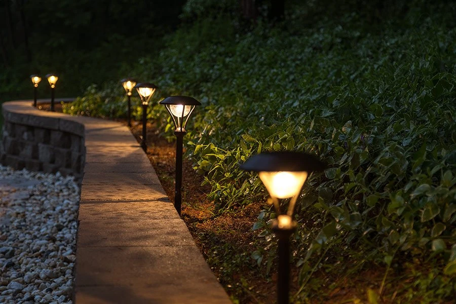 2W Warm White LED Landscape Path Lights with Mini Post Top Light Head - Energy-Efficient Outdoor Lighting 8 2W Warm White LED Landscape Path Lights with Mini Post Top Light Head - Energy-Efficient Outdoor Lighting - Image 8