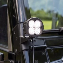 3” LED Pod Lights - 20W Round Off-Road Lights - 2,000 Lumens - Waterproof & Durable Vehicle Lighting -Nebo Sales Store plr 20w dl app round high beam close up on v1