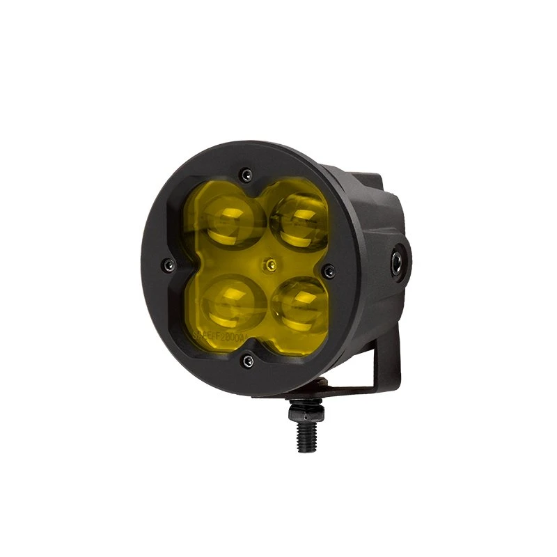 3" LED Pod Lights - 20W Round Off-Road Lights with Yellow Lens, 2,000 Lumens, Fog Lights, 2-Pack 1 3" LED Pod Lights - 20W Round Off-Road Lights with Yellow Lens, 2,000 Lumens, Fog Lights, 2-Pack