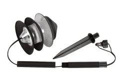 6 Triple Tier Pagoda LED Path Lights Kit with Low Voltage Transformer - Warm White Landscape Lighting -Nebo Sales Store pltt ww1bk accessories0