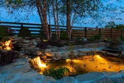 G-LUX 3W Linkable LED Flat Top In-Grade Well Light - Durable Landscape Lighting -Nebo Sales Store pond waterfall led underwater lighting 1