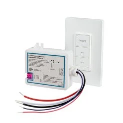 Vealite RF Wireless 0-10V Dimming Module - 120-277 VAC - Compatible with Residential Lighting & Dimmers