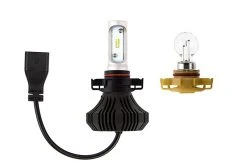 PSX24W LED Fanless Headlight/Fog Light Conversion Kit - 4,000 Lumens/Set - Cool White - Vehicle Lighting -Nebo Sales Store psx24w hlv4 comparison 2019