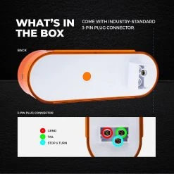 6" Oval LED Strobe Light for Trucks & Trailers - 24 LEDs, Red, 12V/24V - High Visibility Signal Lighting -Nebo Sales Store pt strb x24artboard5